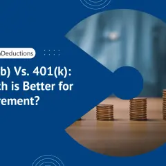 Stacks of coins grow taller, illustrating the 403(b) vs. 401(k) retirement savings options.