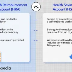 HRA vs HSA: employer-funded, employer-tied HRA vs. employee-funded, portable HSA with withdrawal penalties.
