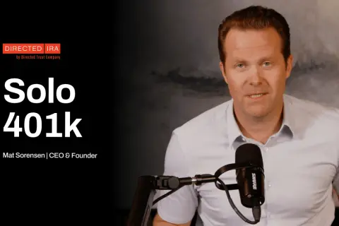 Mat Sorensen, CEO & Founder of Directed IRA, discusses the benefits of a self-directed 401k.