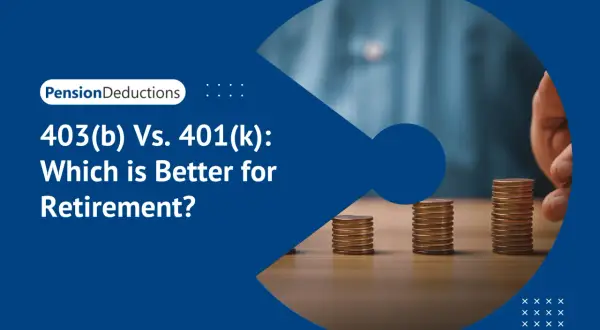 Stacks of coins grow taller, illustrating the 403(b) vs. 401(k) retirement savings options.
