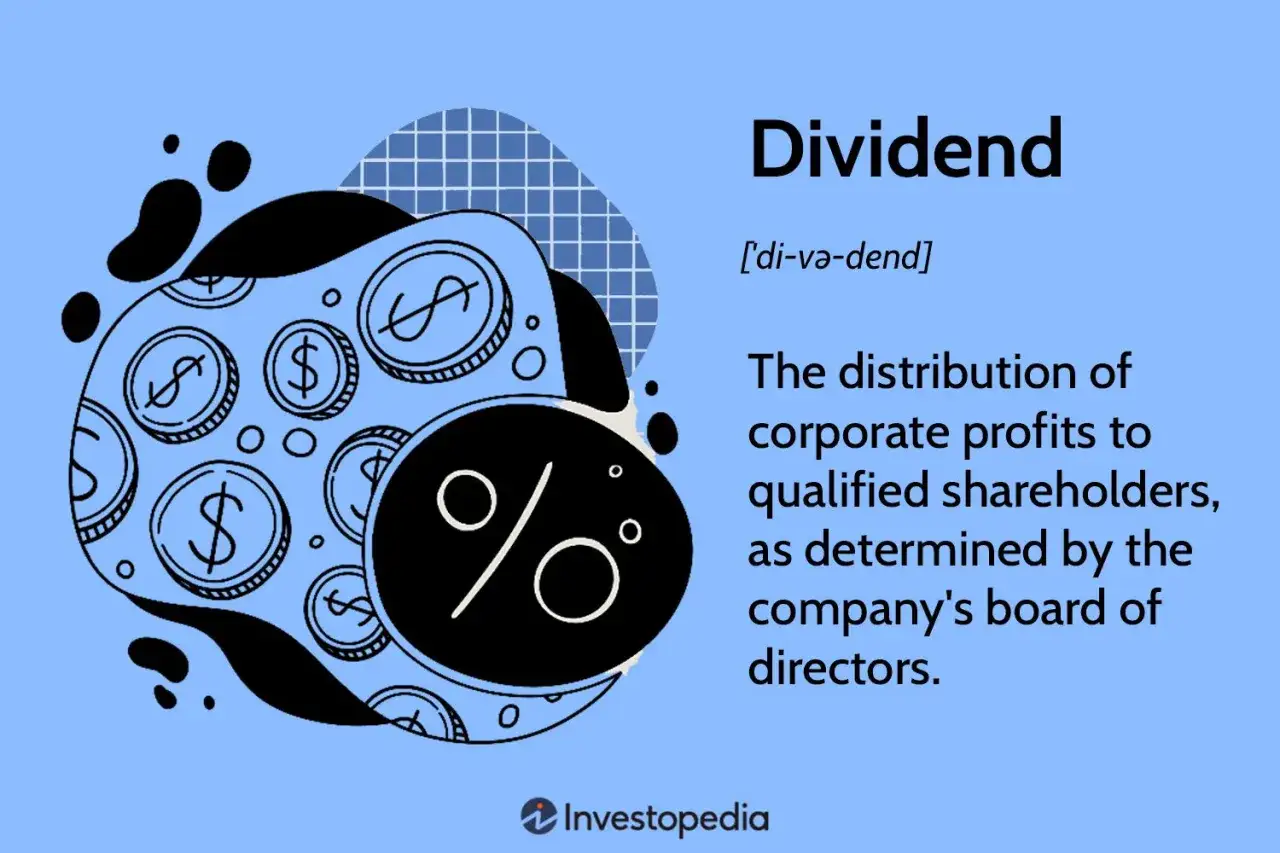 Illustration explaining dividend distribution. This helps answer if do etfs pay dividends.