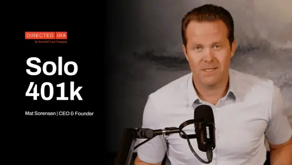 Mat Sorensen, CEO & Founder of Directed IRA, discusses the benefits of a self-directed 401k.